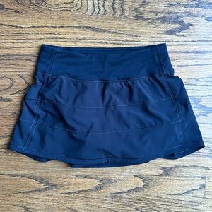 Lululemon Pace Rival Skirt black size 2